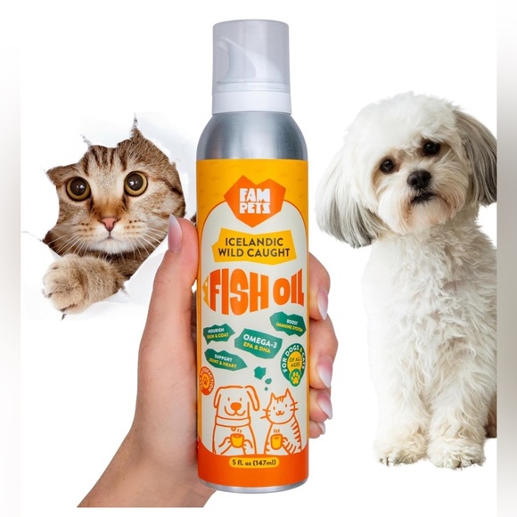 Fam Pets Icelandic Fish Oil for Pets (055) - Picture 1 of 7
